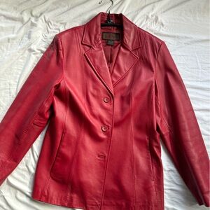 Red Leather Jacket